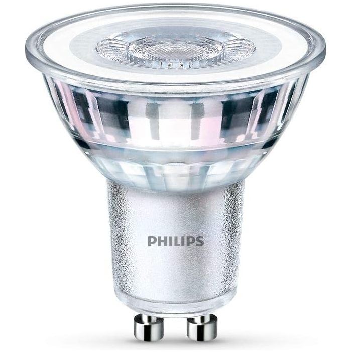 Buy Philips,Philips LED Classic GU10 Spot – 4.6W, 50W Equivalent, Cool White 4000K, Non-Dimmable (6 Pack) - Gadcet UK | UK | London | Scotland | Wales| Near Me | Cheap | Pay In 3 | LED Light Bulbs