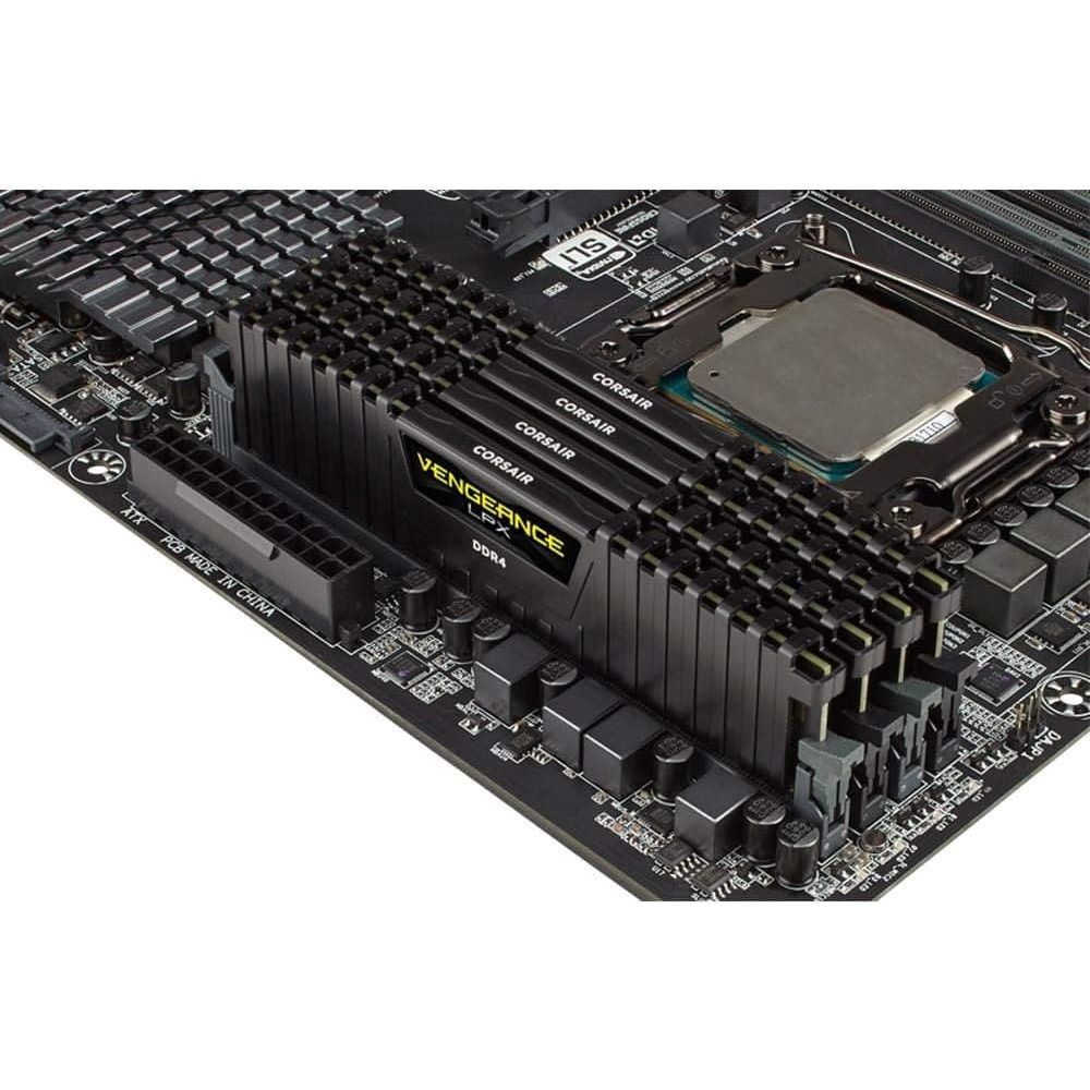 Buy Corsair,Corsair CMK16GX4M1A2666C16 Vengeance LPX 16 GB (1 x 16 GB) DDR4 2666 MHz C16 XMP 2.0 High Performance Desktop Memory, Black - Gadcet UK | UK | London | Scotland | Wales| Near Me | Cheap | Pay In 3 | RAM