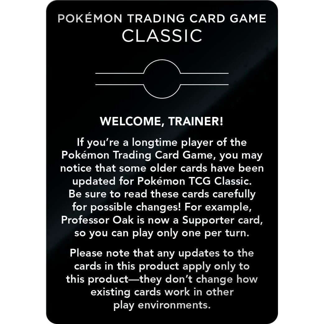 Buy Pokemon,Pokémon TCG: Pokémon Trading Card Game Classic - Gadcet UK | UK | London | Scotland | Wales| Near Me | Cheap | Pay In 3 | Gaming Cards