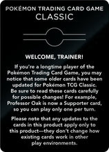 Pokémon TCG: Pokémon Trading Card Game Classic