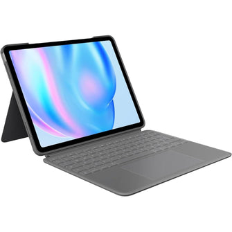 Buy Logitech,Logitech Combo Touch Keyboard Case for iPad Air 13" (M2, 2024) - Detachable Backlit Keyboard, Kickstand, QWERTY UK Layout - Grey - Gadcet UK | UK | London | Scotland | Wales| Near Me | Cheap | Pay In 3 | Keyboard Folio Case