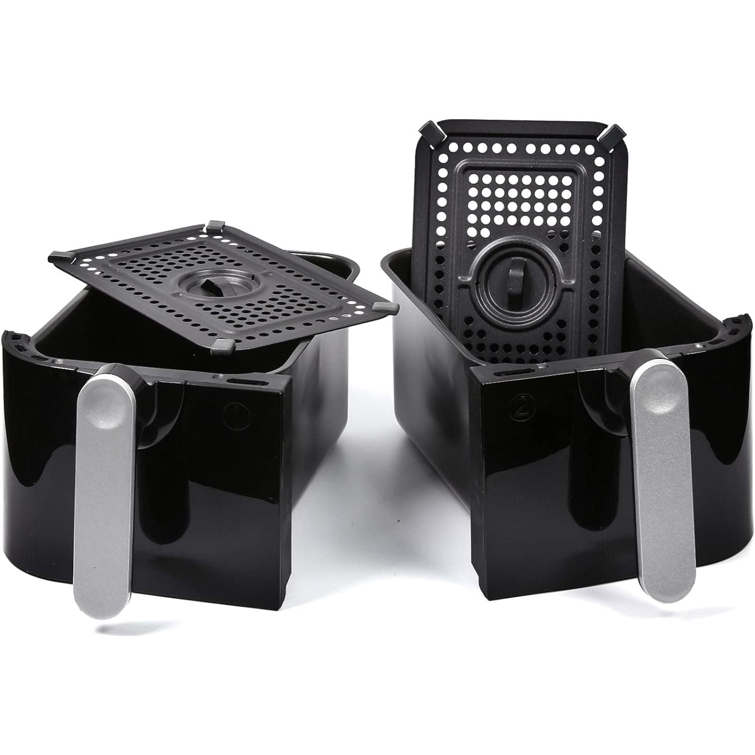 Buy EMtronics,EMtronics EMDAF9LD Dual Air Fryer Extra Large Family Size Double XL 9 Litre Digital with 12 Pre-Set Menus for Oil Free & Low Fat Healthy Cooking, 60-Minute Timer - Black - Gadcet UK | UK | London | Scotland | Wales| Ireland | Near Me | Cheap | Pay In 3 | Kitchen Appliances