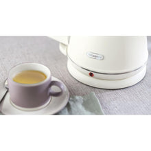 De’Longhi Argento Flora KBX3016.BG Kettle – 1.7L, 360° Swivel Base, Cream Beige