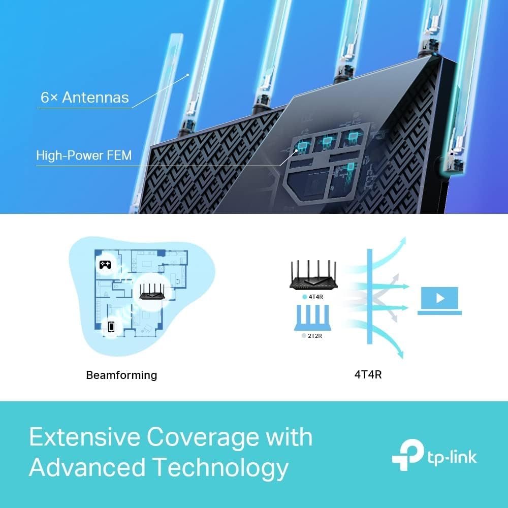 Buy TP-Link,TP-Link Archer AX72 AX5400Mbps WiFi 6 Router, WiFi Router, Gigabit Ethernet Ports, USB 3.0, Internet Booster Routers, WiFi Booster, Ultra-Low Latency, EasyMesh,WPA3, Ideal for Gaming, Alexa - Gadcet UK | UK | London | Scotland | Wales| Near Me | Cheap | Pay In 3 | Network Cards & Adapters