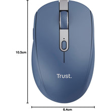 Buy Trust Gaming,Trust Ozaa Silent Wireless Mouse - Bluetooth & 2.4GHz, Multi-Device, Eco-Friendly, Rechargeable, for Windows, Mac, Android, Laptop & PC - Blue - Gadcet UK | UK | London | Scotland | Wales| Near Me | Cheap | Pay In 3 | Keyboard & Mouse
