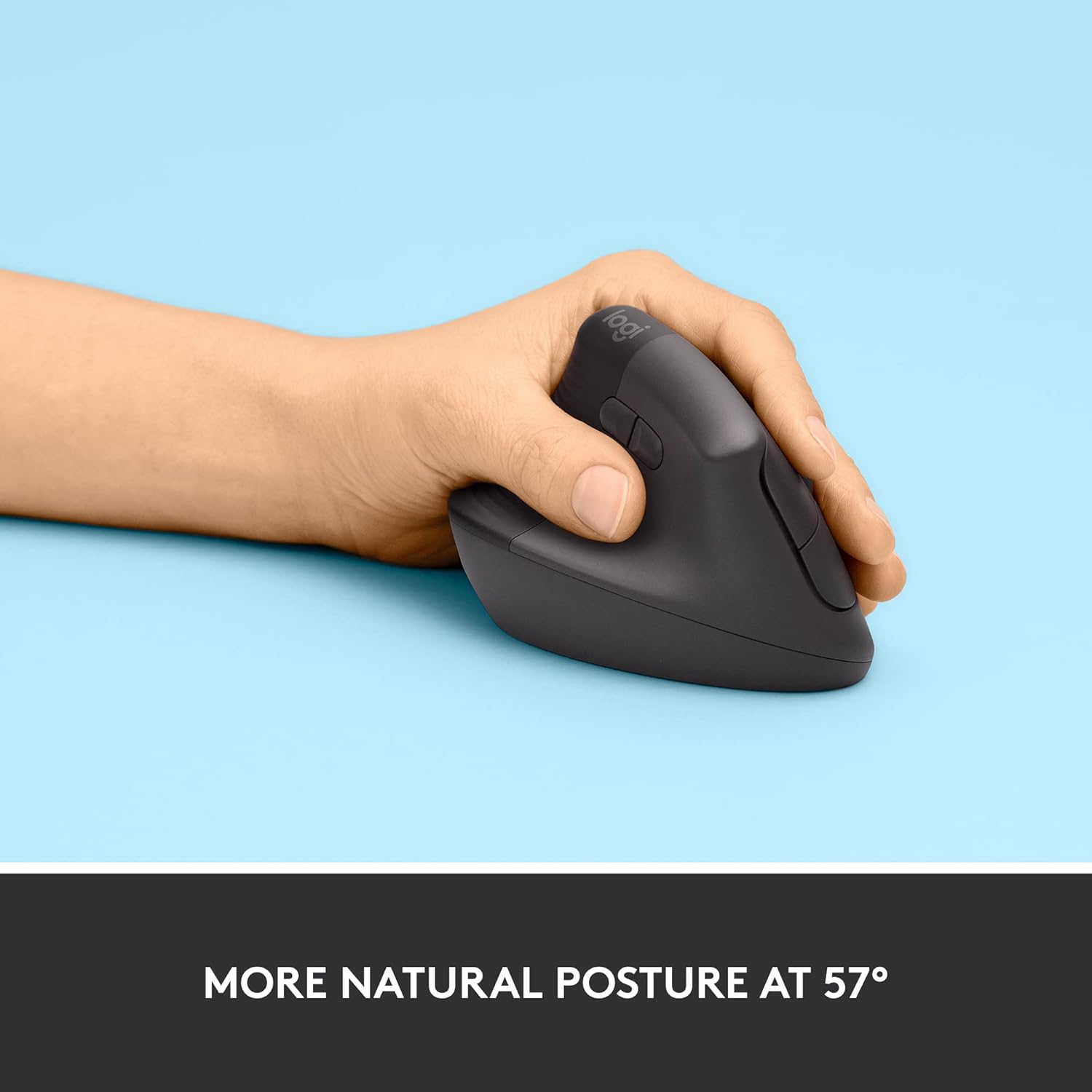 Buy Logitech,Logitech Lift Left Vertical Ergonomic Mouse – Graphite - Gadcet UK | UK | London | Scotland | Wales| Near Me | Cheap | Pay In 3 | Mice & Trackballs