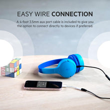 Buy Belkin,Belkin SoundForm Mini Kids Wireless Headphones with Built in Microphone, On Ear Headsets Girls and Boys For Online Learning, School, Travel Compatible with iPhones, iPads, Galaxy and more - Blue - Gadcet UK | UK | London | Scotland | Wales| Near Me | Cheap | Pay In 3 | Headphones & Headsets