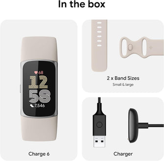 Buy Fitbit,Fitbit Charge 6 Fitness Tracker - Porcelain - Gadcet UK | UK | London | Scotland | Wales| Near Me | Cheap | Pay In 3 | Watches