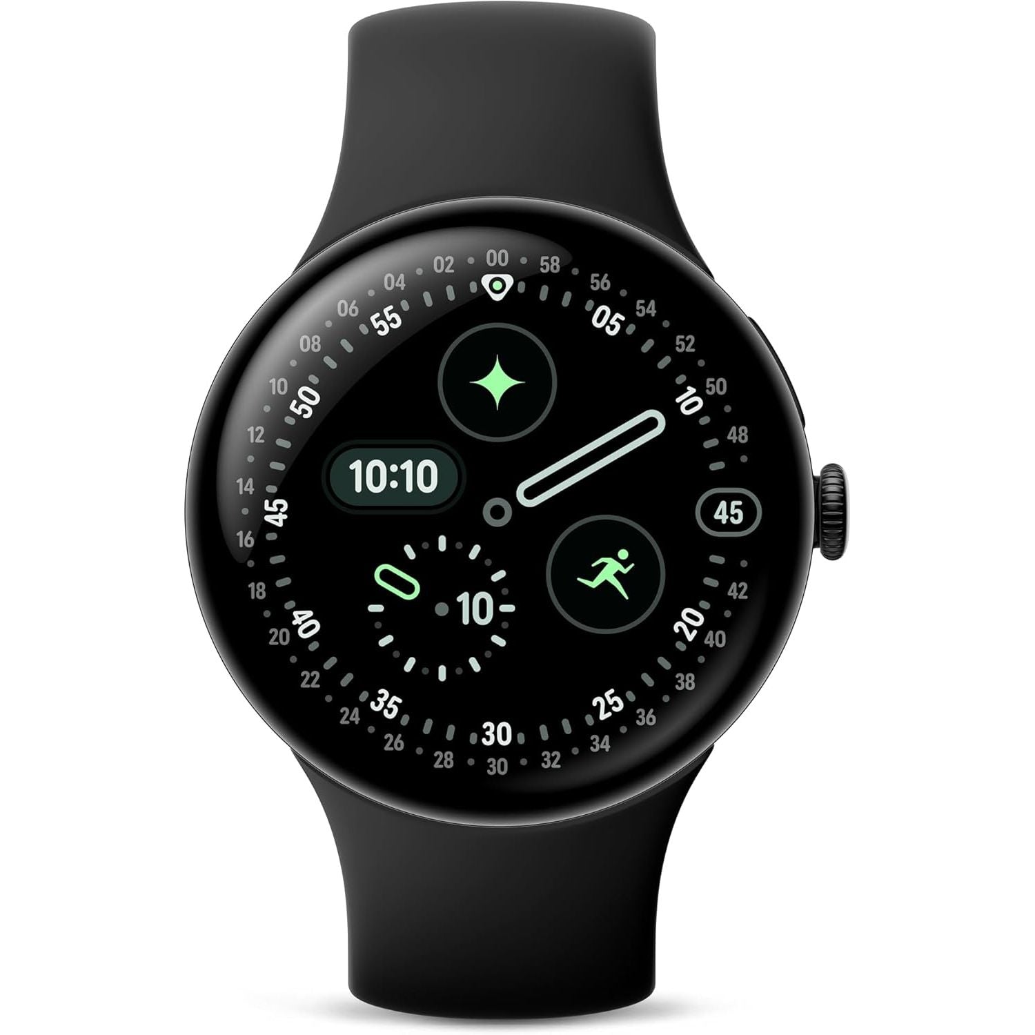 Buy Google,Google Pixel Watch 4 (45mm) LTE – Matte Black Aluminium Case, Domed Display, Obsidian Active Band - Gadcet UK | UK | London | Scotland | Wales| Near Me | Cheap | Pay In 3 | Smart Watches