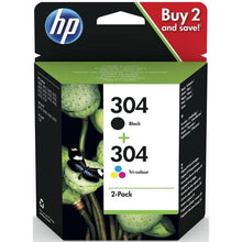 Buy HP,HP 304 Tri-colour and Black Original Ink Cartridge 3JB05AE, 2 Count (Pack of 1) - Gadcet UK | UK | London | Scotland | Wales| Near Me | Cheap | Pay In 3 | Toner & Inkjet Cartridges