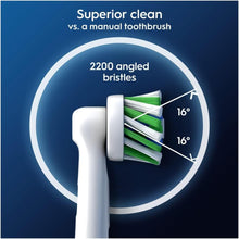 Buy Oral-B,Oral-B Pro Cross Action Electric Toothbrush Head, X-Shape and Angled Bristles for Deeper Plaque Removal, Pack of 10 Toothbrush Heads, Suitable for Mailbox, White - Gadcet UK | UK | London | Scotland | Wales| Near Me | Cheap | Pay In 3 | Toothbrush Accessories