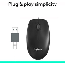 Buy Logitech,Logitech M100 Wired USB Mouse – 3 Buttons, 1000 DPI Optical Tracking, Ambidextrous, Compatible with PC, Mac, Laptop – Black - Gadcet UK | UK | London | Scotland | Wales| Near Me | Cheap | Pay In 3 | Keyboard & Mouse