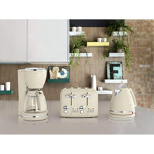 De’Longhi Argento Flora KBX3016.BG Kettle – 1.7L, 360° Swivel Base, Cream Beige