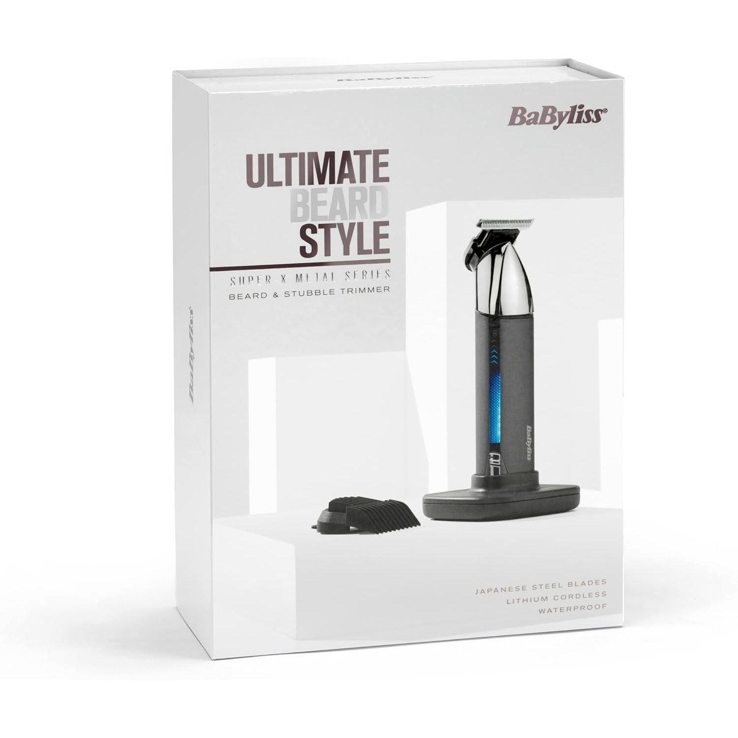 Buy BaByliss,BaByliss Super‑X Metal Beard & Stubble Trimmer T996U - Gadcet UK | UK | London | Scotland | Wales| Near Me | Cheap | Pay In 3 | Hair Clippers & Trimmers
