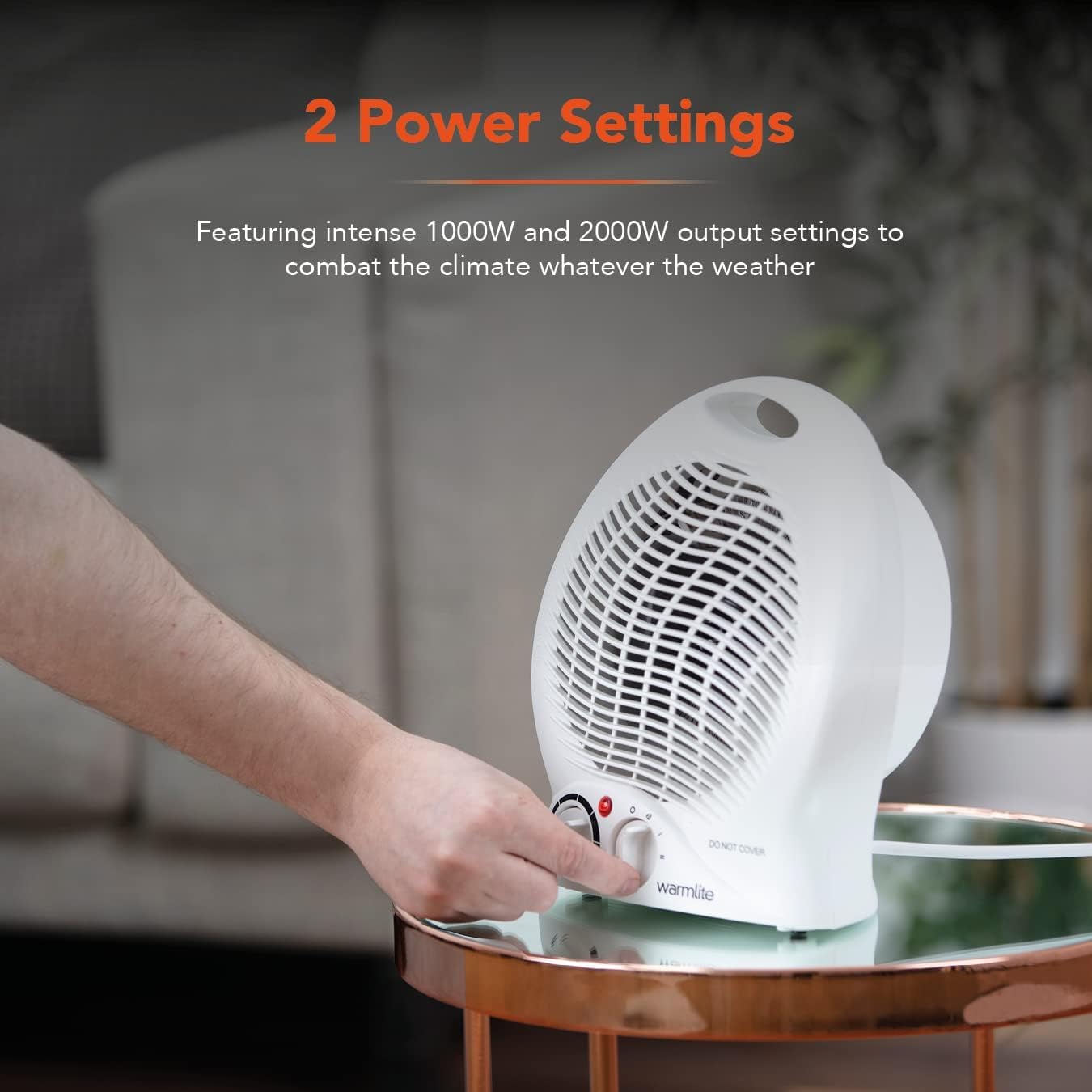Buy Warmlite,Warmlite WL44002 Thermo Fan Heater – 2000W, White - Gadcet UK | UK | London | Scotland | Wales| Near Me | Cheap | Pay In 3 | Fans & Cooling