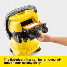 Buy KARCHER,Kärcher 16283020 Wet & Dry Vacuum Cleaner WD 5, blower function, power: 1100w, plastic container: 25 L, suction hose: 2.2 m, incl. floor and crevice nozzle, Yellow - Gadcet UK | UK | London | Scotland | Wales| Ireland | Near Me | Cheap | Pay In 3 | Vacuum Cleaner