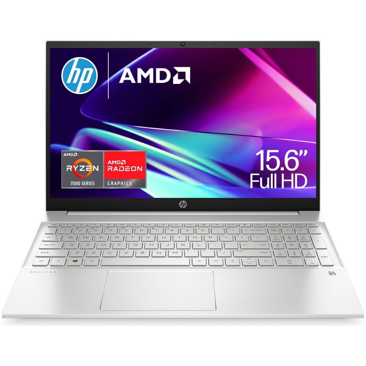 Buy HP,HP Pavilion 15.6" Laptop, AMD Ryzen 7 7730H, 16GB RAM, 512GB SSD, Radeon Graphics, FHD Display, Win 11, B&O Audio, Natural Silver (15-eh3000sa) - Gadcet UK | UK | London | Scotland | Wales| Near Me | Cheap | Pay In 3 | Laptops