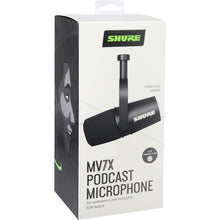 Buy Shure,Shure MV7X XLR Podcast Microphone - Dynamic, Voice-Isolating, Metal Construction, Optimized Frequency, Stand Compatible - Black - Gadcet UK | UK | London | Scotland | Wales| Near Me | Cheap | Pay In 3 | Microphones
