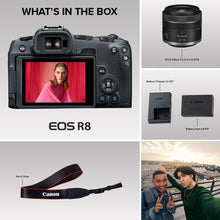 Buy Ecat Tech Ltd,Canon EOS R8 Mirrorless Camera with RF 24-50mm f/4.5-6.3 is STM Lens, Black - Gadcet UK | UK | London | Scotland | Wales| Near Me | Cheap | Pay In 3 | Digital Cameras