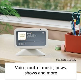 Buy Amazon,Amazon Echo Show 5 3rd Gen Smart Speaker with Alexa - Chalk - Gadcet UK | UK | London | Scotland | Wales| Ireland | Near Me | Cheap | Pay In 3 | Speakers
