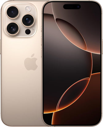 Apple iPhone 16 Pro 5G 256GB AI Mobile Phone - Desert Titanium - Unlocked - 1