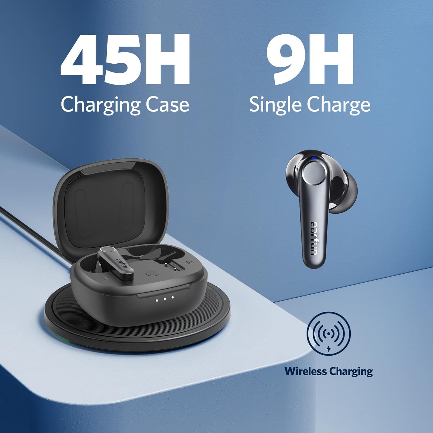 Buy EarFun,EarFun Air Pro 3 Wireless Earbuds, Hybrid Active Noise Cancelling, aptX Adaptive Sound, Bluetooth 5.3, 45-Hour Playtime - Gadcet UK | UK | London | Scotland | Wales| Near Me | Cheap | Pay In 3 | In-Ear Headphones