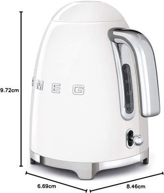 Buy Smeg,Smeg KLF03WHUK Retro Style Kettle - White - Gadcet UK | UK | London | Scotland | Wales| Near Me | Cheap | Pay In 3 | Electric Kettles