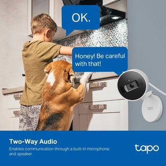 Buy Tapo,Tapo C125 Smart Security Indoor Camera, 2K QHD, AI Detection, Privacy Shutter, Night Vision, 140° FOV, Local/Cloud Storage - Gadcet UK | UK | London | Scotland | Wales| Near Me | Cheap | Pay In 3 | Camera & Video Camera Lenses