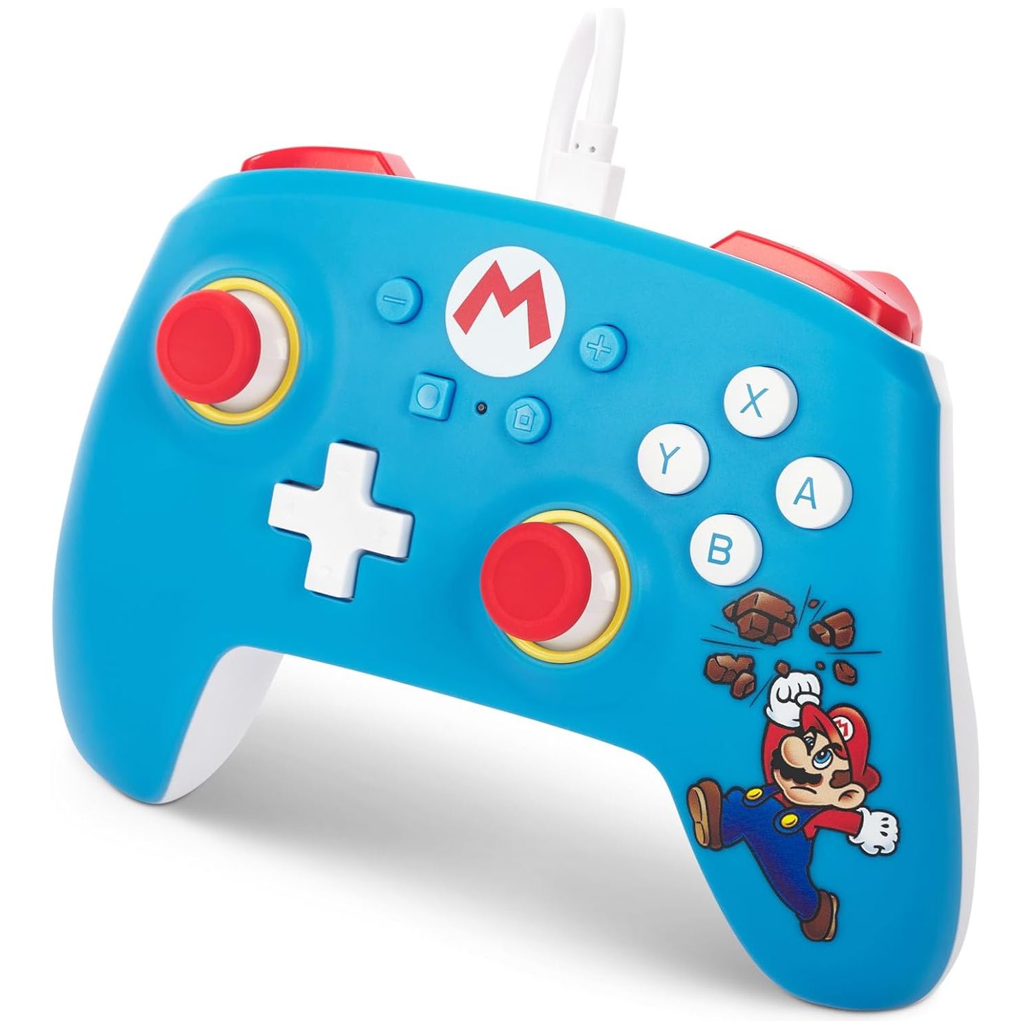 Buy PowerA,PowerA Wired Controller for Nintendo Switch – Brick Breaker Mario Edition – Compatible with Switch, Switch OLED & Lite – Officially Licensed Gamepad - Gadcet UK | UK | London | Scotland | Wales| Near Me | Cheap | Pay In 3 | Nintendo Switch Accessories