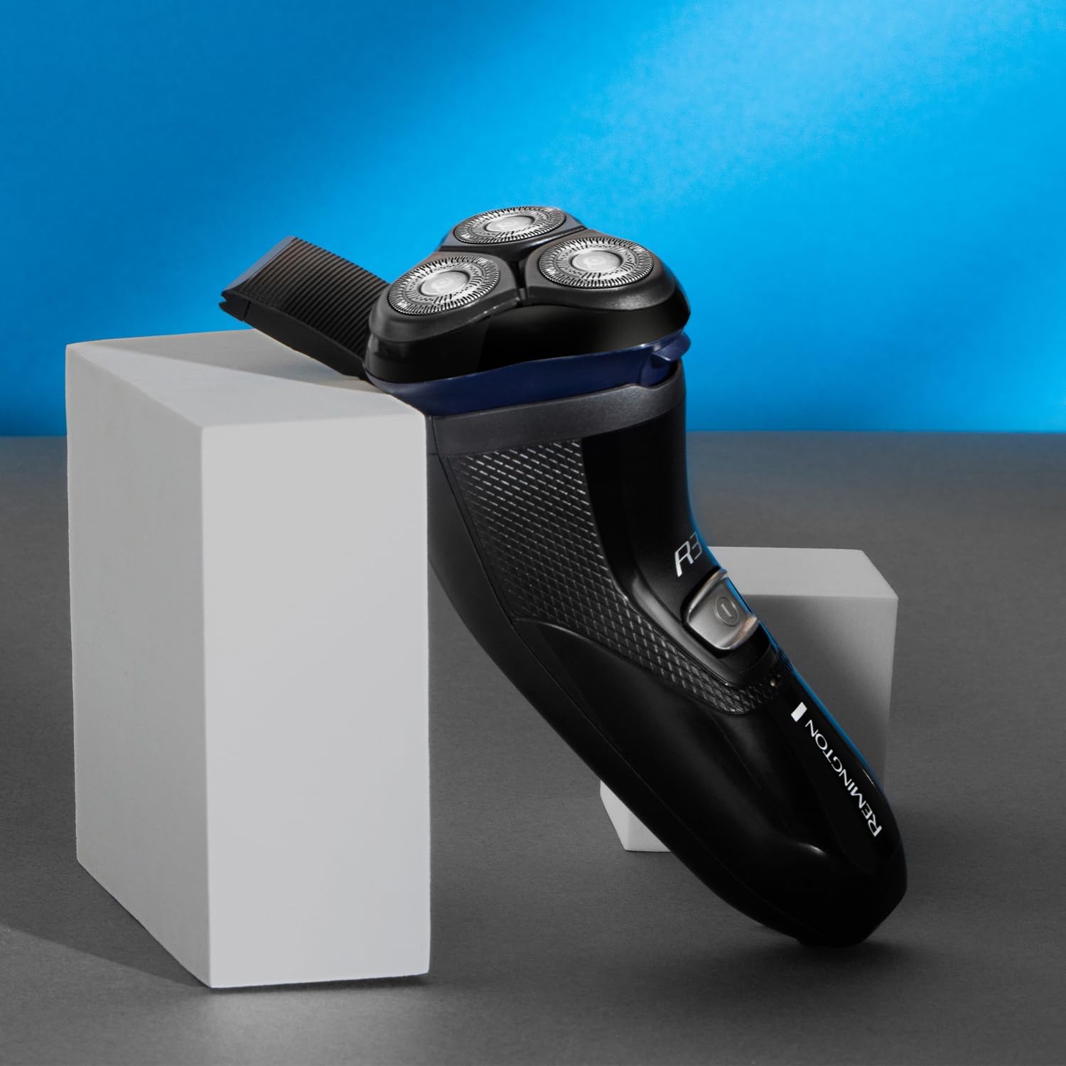 Buy Remington,Remington R3 Men's Electric Rotary Shaver - Dual Track Blades, Pivoting Neck, Pop-up Trimmer, 40-Min Corded Use, R3002 - Gadcet UK | UK | London | Scotland | Wales| Near Me | Cheap | Pay In 3 | Electric Razors
