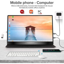 Buy UPERFECT,UPERFECT Portable Monitor, 15.6" Portable Monitor, 1920×1080 Full HD IPS USB C Monitor - Black - Gadcet UK | UK | London | Scotland | Wales| Ireland | Near Me | Cheap | Pay In 3 | Computer Monitor Accessories