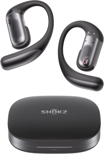 SHOKZ OpenFit Pro Wireless Bluetooth Noise-Cancelling Earbuds – Black