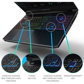 Acer Predator Helios 300 Gaming Laptop (PH315-53-71HN) – i7-10750H, RTX 3060, 15.6" 144Hz, 16GB RAM, 512GB SSD