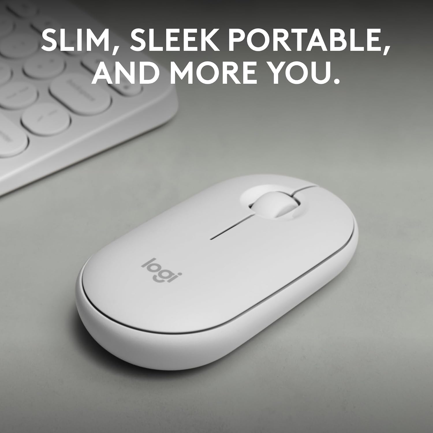 Buy Logitech,Logitech Pebble Mouse 2 M350s – Slim Bluetooth Wireless Mouse, White - Gadcet UK | UK | London | Scotland | Wales| Near Me | Cheap | Pay In 3 | Keyboard & Mouse