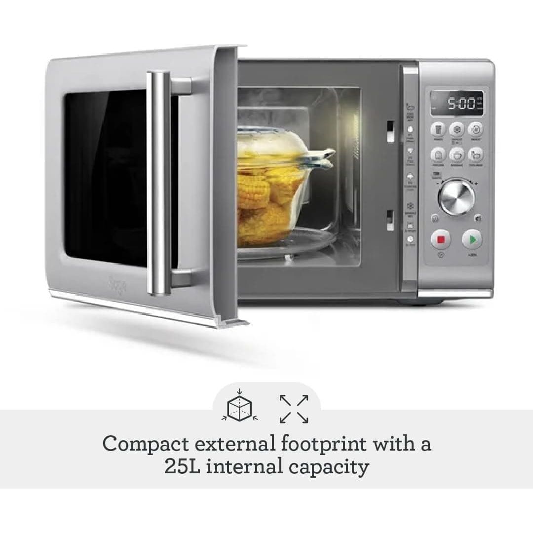 Buy Sage,Sage 800W Standard Microwave SMO650SIL4GEU1 - Silver - Gadcet UK | UK | London | Scotland | Wales| Near Me | Cheap | Pay In 3 | AIR FRYER / GRILL