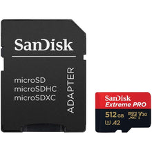 Buy SanDisk,SanDisk 512GB Extreme PRO microSDXC UHS-I Card - 200MB/s, A2, U3, V30, with RescuePro Deluxe, for Smartphones, Action Cameras & Drones - Gadcet UK | UK | London | Scotland | Wales| Near Me | Cheap | Pay In 3 | Flash Memory Cards