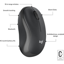 Buy Logitech,Logitech M240 Silent Bluetooth Mouse – Wireless, Compact, 18-Month Battery, PC/Mac/Tablet Compatible – Graphite - Gadcet UK | UK | London | Scotland | Wales| Near Me | Cheap | Pay In 3 | Keyboard & Mouse