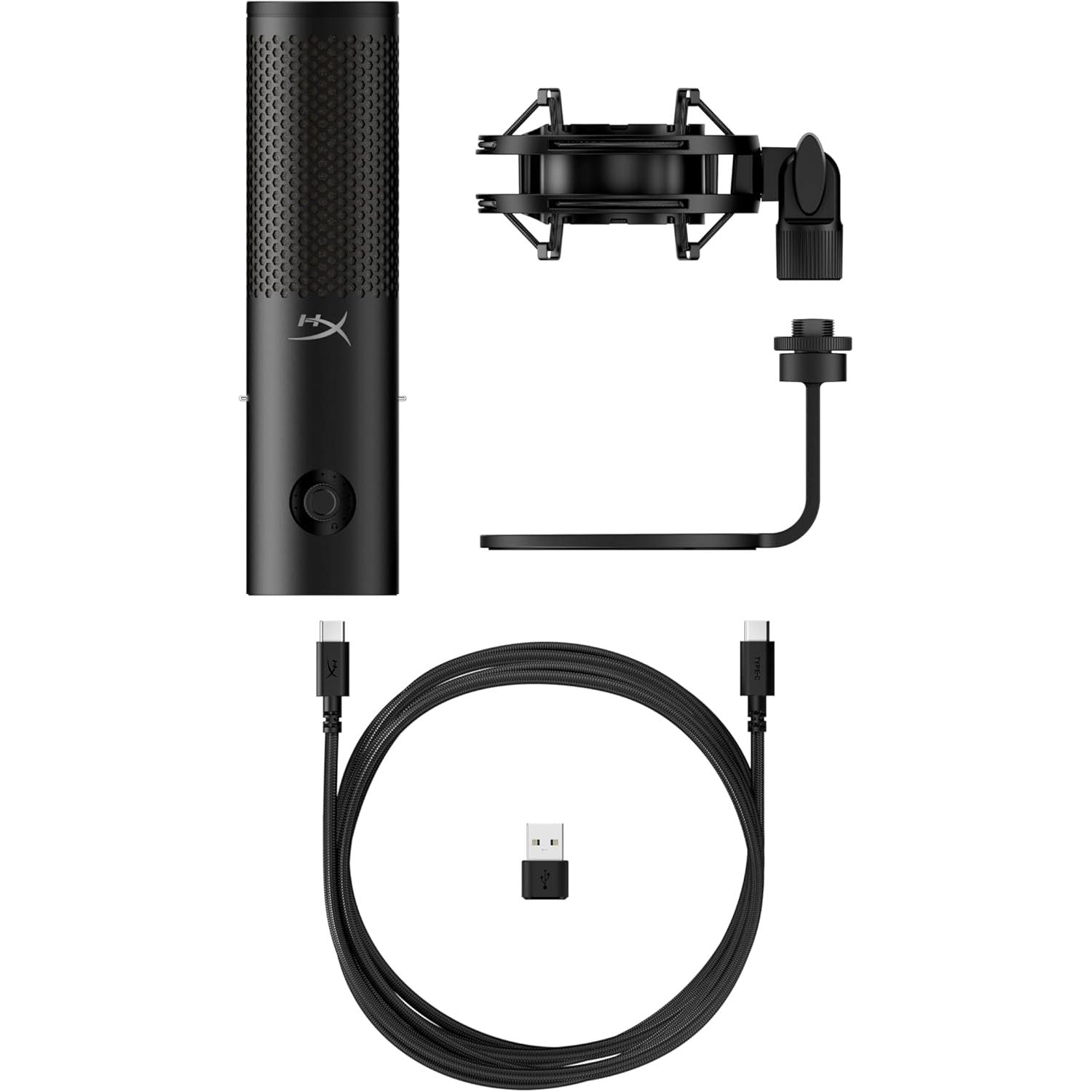 Buy HyperX,HyperX QuadCast S USB Microphone – RGB Lighting, Shock Mount, Onboard Controls, USB-C, for PC & Mac – Black - Gadcet UK | UK | London | Scotland | Wales| Near Me | Cheap | Pay In 3 | Microphones
