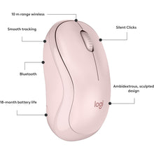 Buy Logitech,Logitech M240 Silent Bluetooth Mouse – Rose - Gadcet UK | UK | London | Scotland | Wales| Near Me | Cheap | Pay In 3 | Keyboard & Mouse
