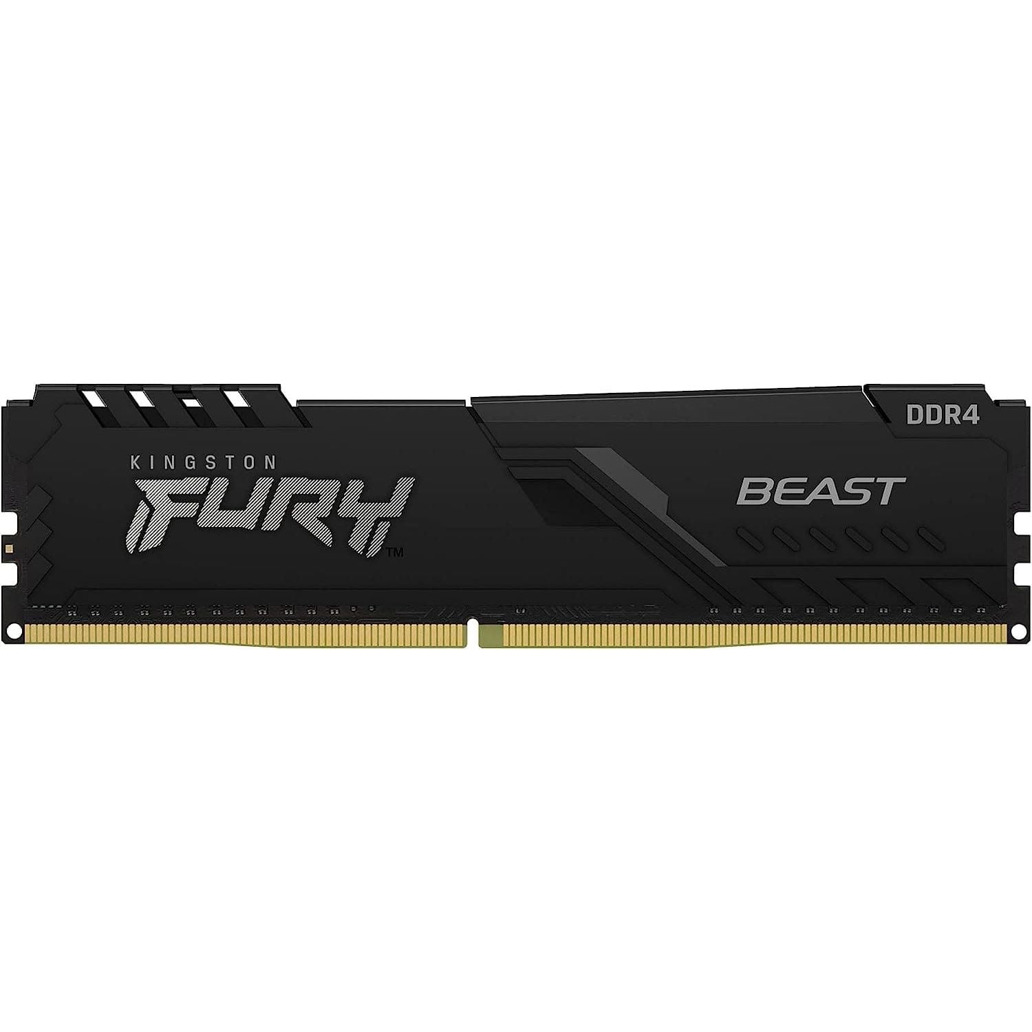 Buy Kingston,Kingston FURY Beast 16GB (2x8GB) 3600MHz DDR4 CL17 Desktop Memory Kit with 2 KF436C17BBK2/16 - Gadcet UK | UK | London | Scotland | Wales| Ireland | Near Me | Cheap | Pay In 3 | RAM