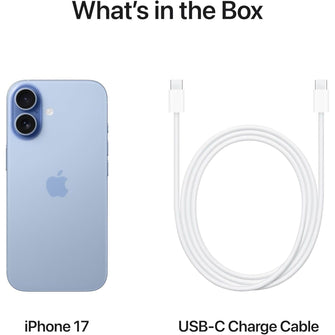 Apple iPhone 17 5G 256GB Mist Blue SIM-Free Unlocked Mobile Phone