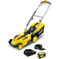 Buy KARCHER,Kärcher 18v Lawn Mower LMO 18-36 Battery Set, Incl. 18v Battery and Fast Charger, Performance: 350m², Cutting Width: 36cm, Adjustable Cutting Height: 30-70mm, Mulching Plug, 45L - Gadcet UK | UK | London | Scotland | Wales| Ireland | Near Me | Cheap | Pay In 3 | Electronics