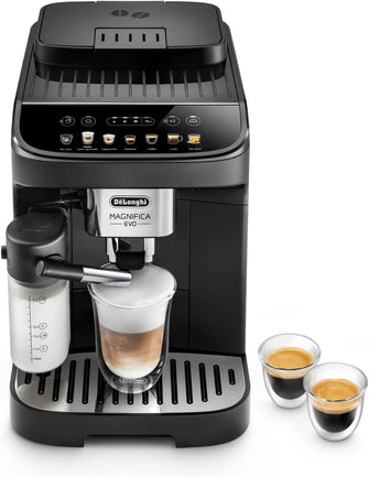 Buy De'Longhi,De'Longhi Magnifica Evo, Bean to Cup Coffee and Cappuccino Maker, 1450 watts, 250g bean container, 1.8L water container, ECAM292.81.B, Plastic, Black - Gadcet UK | UK | London | Scotland | Wales| Near Me | Cheap | Pay In 3 | Coffee Makers & Espresso Machines