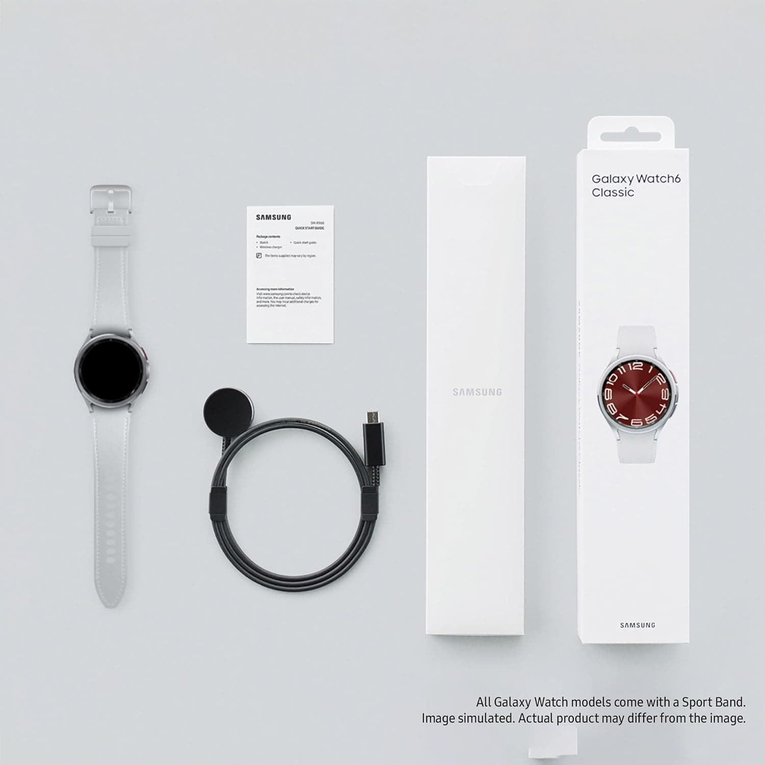 Buy Samsung,Samsung Galaxy Watch6 Classic 43mm - Bluetooth Smartwatch with Fitness Tracker, Silver - Gadcet UK | UK | London | Scotland | Wales| Near Me | Cheap | Pay In 3 | Watches