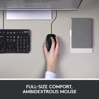 Buy Logitech,Logitech MK120 Wired Keyboard and Mouse Combo for Windows - Gadcet UK | UK | London | Scotland | Wales| Ireland | Near Me | Cheap | Pay In 3 | Keyboard & Mouse