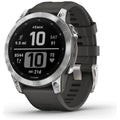 Buy Garmin,Garmin Fenix 7 Pro Sapphire Solar Edition Silver with Graphite Band - Gadcet UK | UK | London | Scotland | Wales| Near Me | Cheap | Pay In 3 | Watches