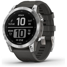 Buy Garmin,Garmin Fenix 7 Pro Sapphire Solar Edition Silver with Graphite Band - Gadcet UK | UK | London | Scotland | Wales| Near Me | Cheap | Pay In 3 | Watches