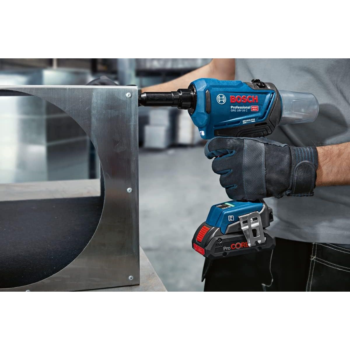 Buy Bosch Professional,Bosch Professional 18V GRG 18V-16 C Cordless Rivet Gun – 16,000N Max Tensile Force, 25mm Stroke Length, 2x GBA 18V 2.0Ah Batteries, GAL 18V-40 Charger, L-BOXX 136 - Gadcet UK | UK | London | Scotland | Wales| Near Me | Cheap | Pay In 3 | Power Tool & Equipment Manuals