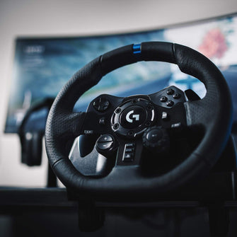 Buy Logitech,Logitech G923 Driving Force Racing Wheel + Pedals – Compatible with PS5, PS4, and PC - Gadcet UK | UK | London | Scotland | Wales| Near Me | Cheap | Pay In 3 | Game Racing Wheels