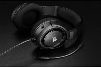 Buy ‎Corsair,CORSAIR HS35 Stereo Lightweight Multiplatform Wired Gaming Headset – Detachable Uni-Directional Microphone – Neodymium Drivers – PC, PS5, PS4, Xbox, Nintendo Switch, Mobile – Carbon - Gadcet UK | UK | London | Scotland | Wales| Ireland | Near Me | Cheap | Pay In 3 | Headphones & Headsets